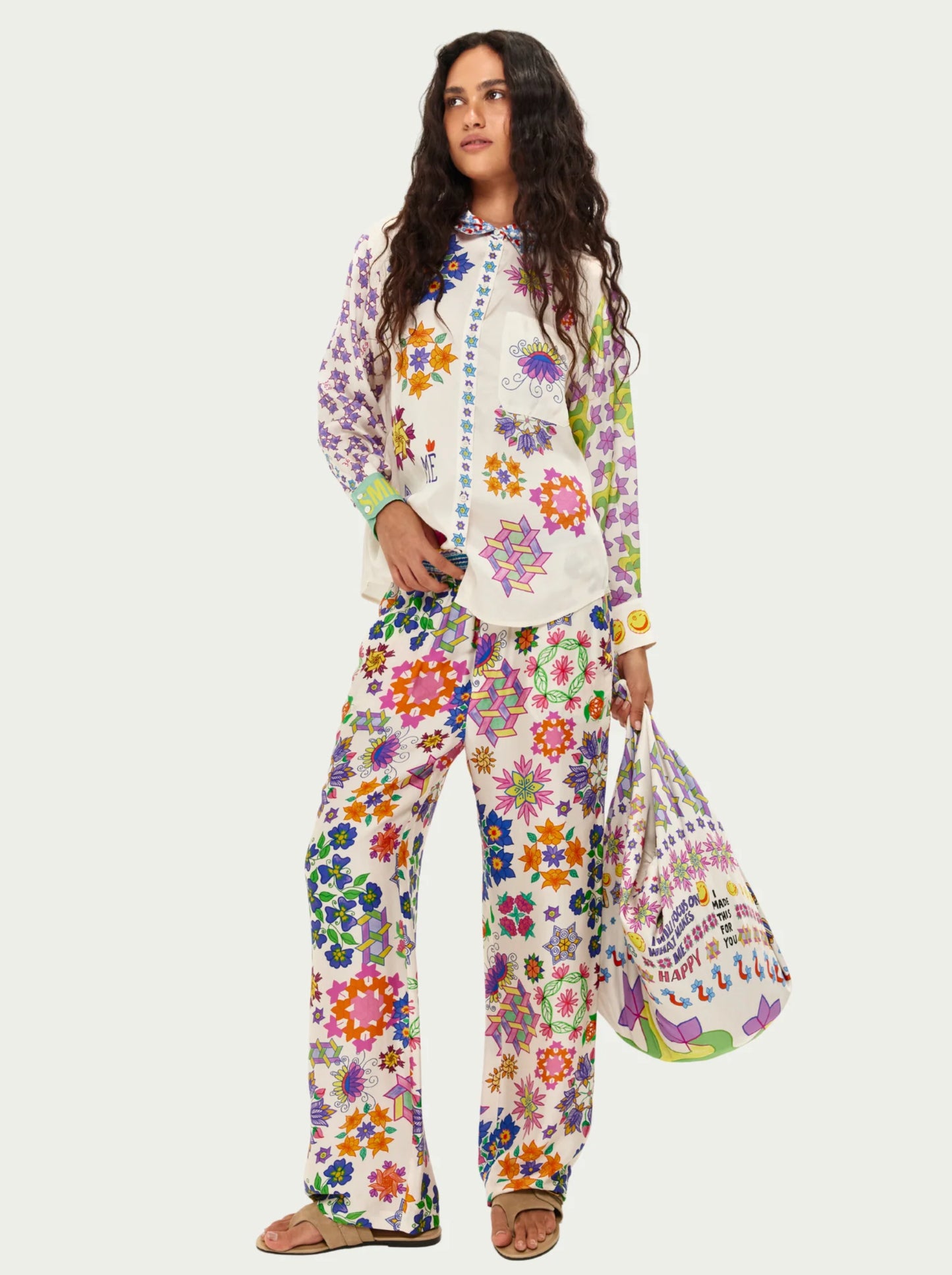 ביילי מכנסיים רגל ישרה