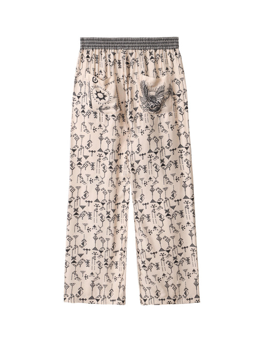 Bailey Straight Leg Printed Trousers