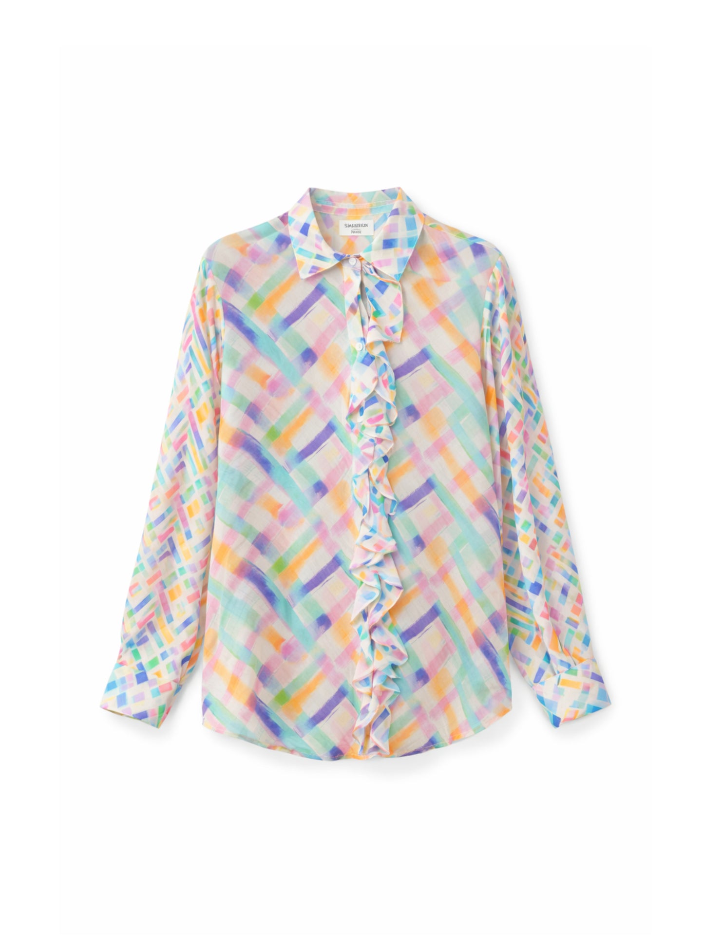 Alyssa Ruffled Shirt