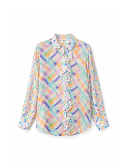Alyssa Ruffled Shirt