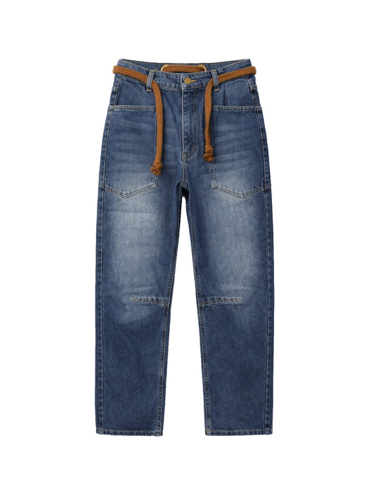ג'ינס עם חגורה