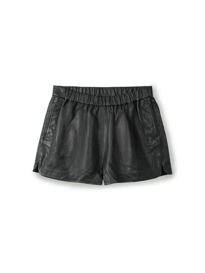 Short Leather Pants