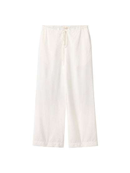 Viscose Pants Wide Leg\