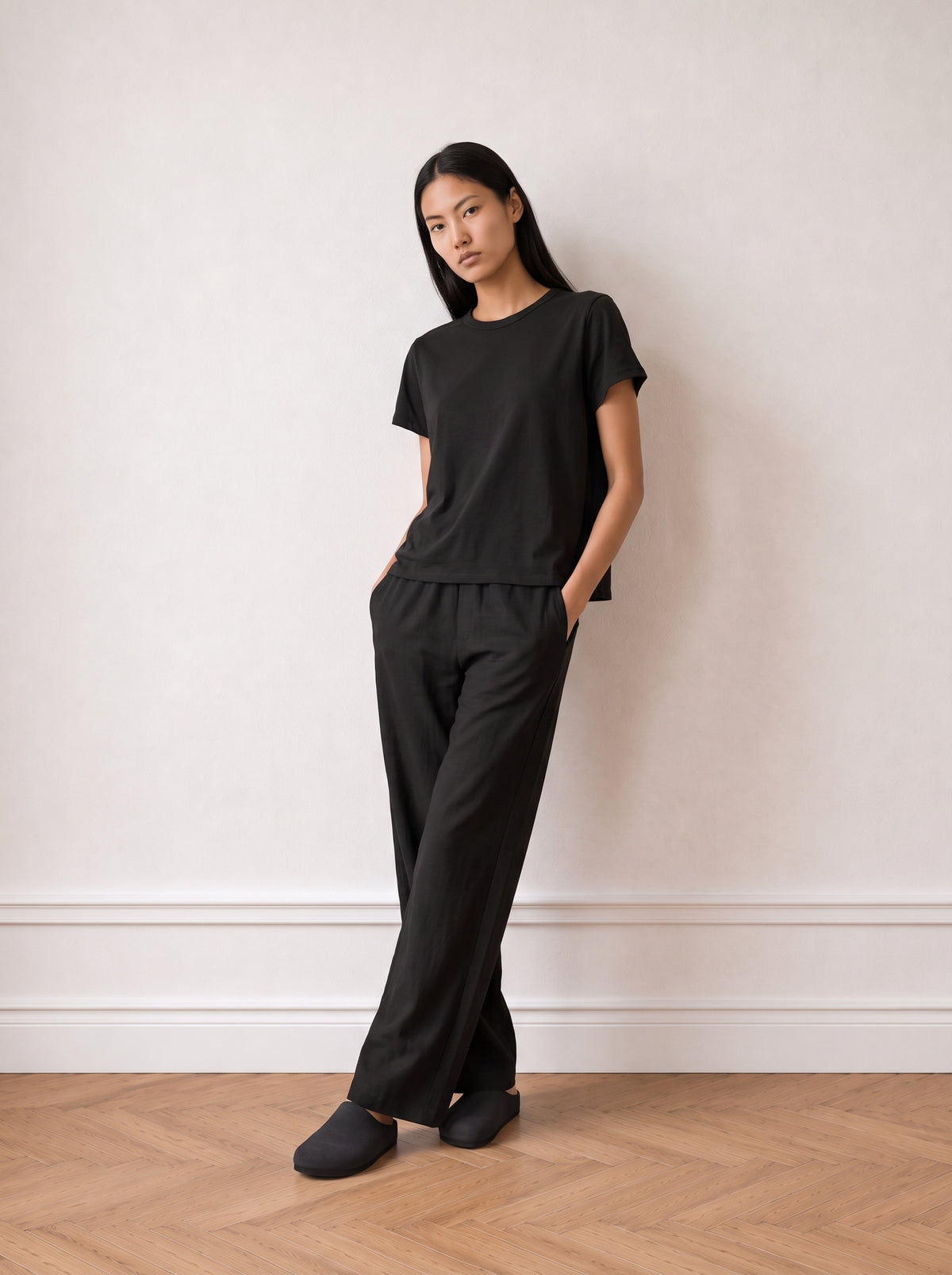 Nikki Jersey Short-Sleeve Top