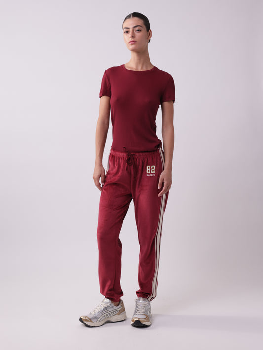 Velvet Track Pants