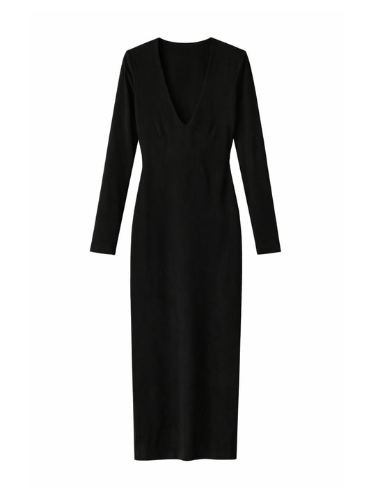 שמלה ארוכה מודפסת