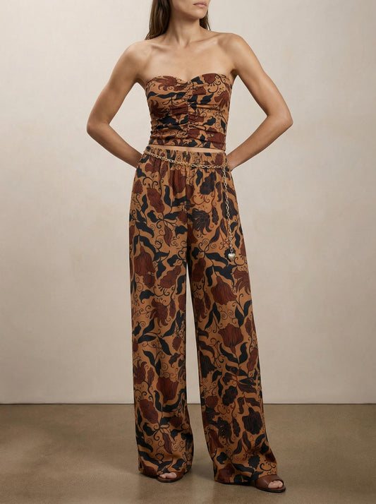 מכנס רגל רחבה