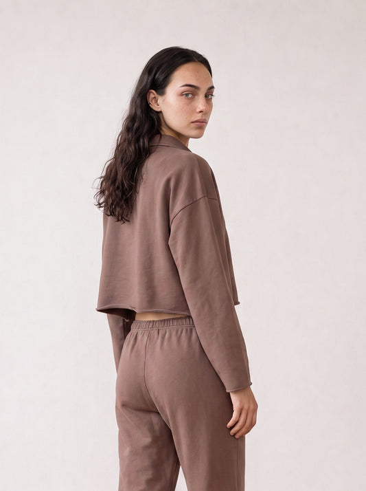 French Terry Polo Shirt