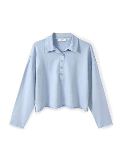 French Terry Polo Shirt