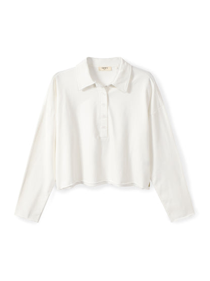 French Terry Polo Shirt