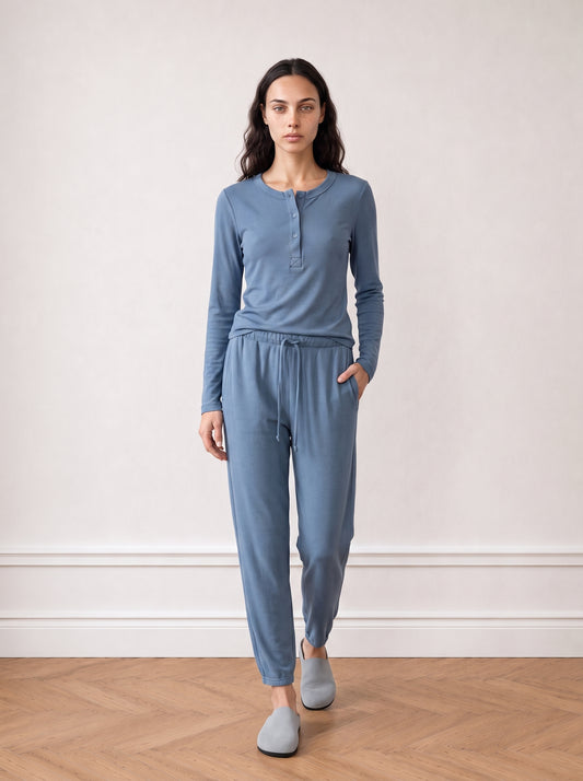 Slub Button-down Shirt