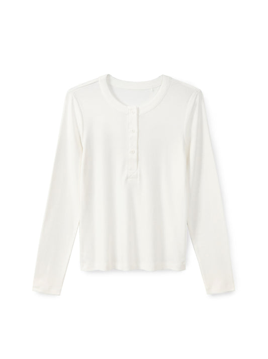 Slub Button-down Shirt