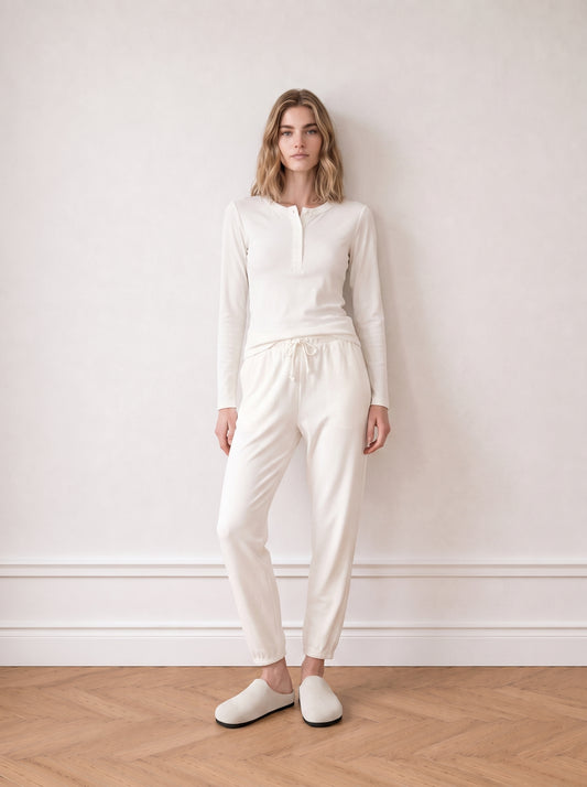 Slub Button-down Shirt