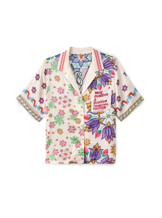 Aya Knit Collar Shirt