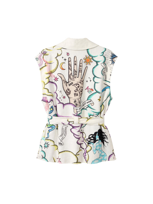 Isabela Printed Vest