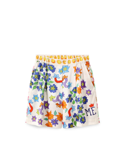 דינה מכנסיים קצרים קפלים