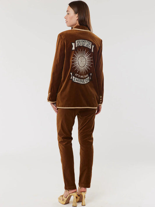 Leona Velour Trousers