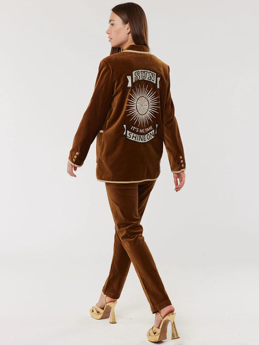 Leona Velour Trousers