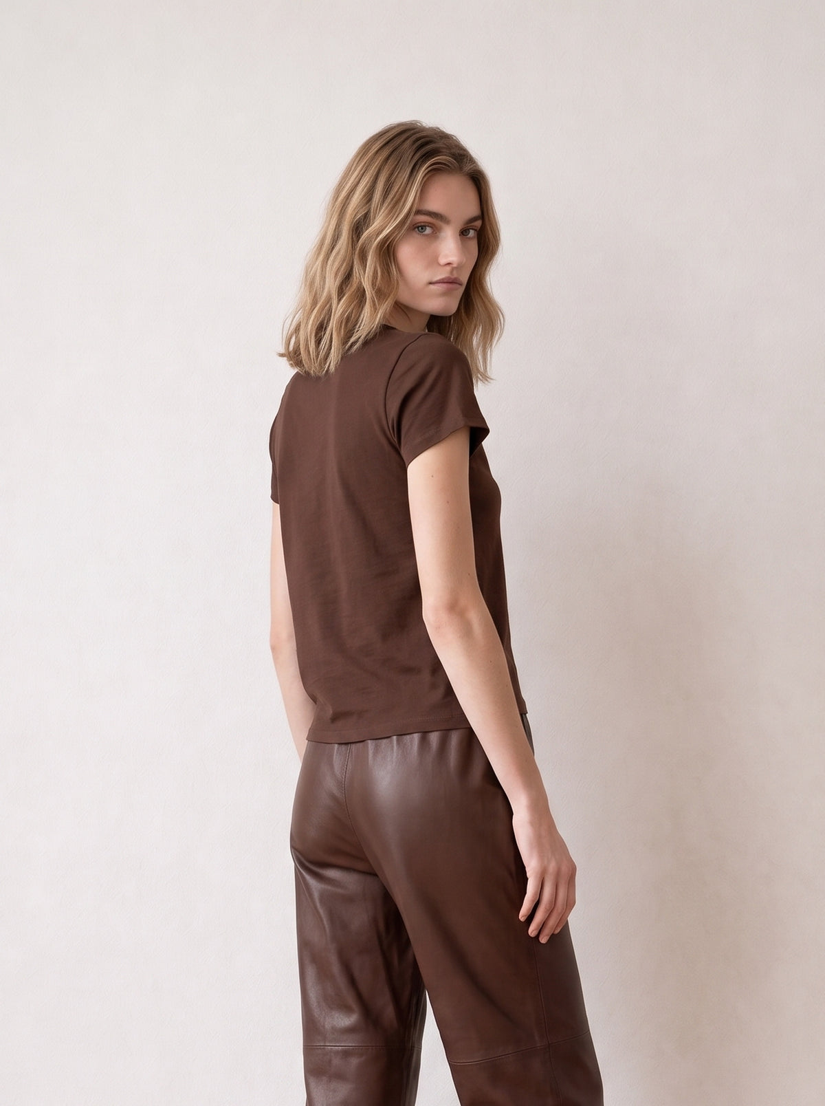 Nikki Jersey Short-Sleeve Top