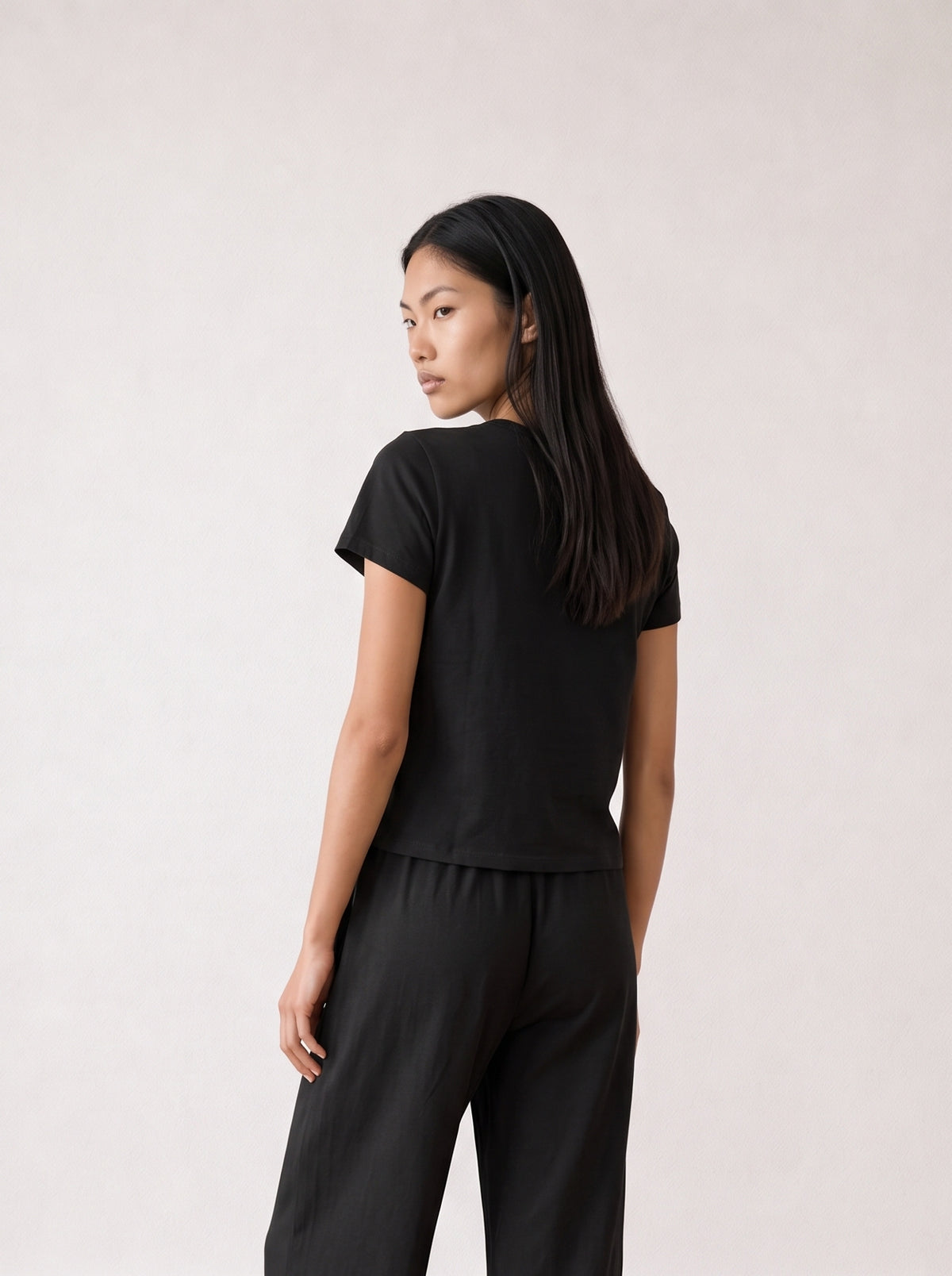 Nikki Jersey Short-Sleeve Top