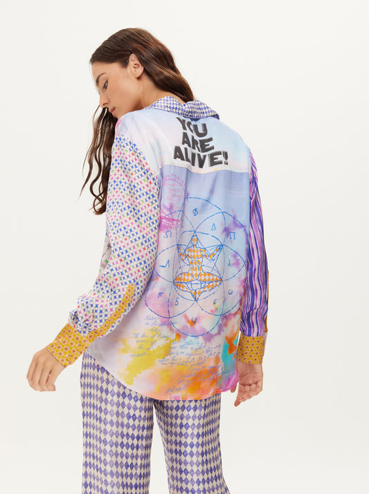 איזבל חולצה מודפסת