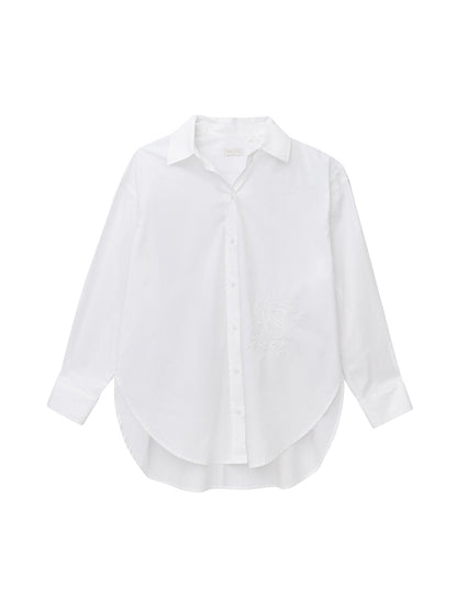 Long Sleeve Button Front Shirt