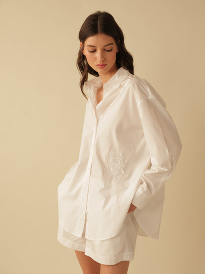 Long Sleeve Button Front Shirt