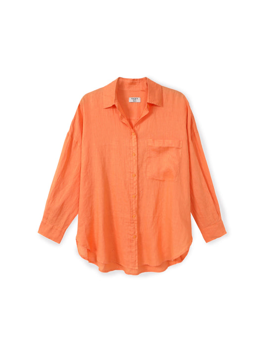 Long Sleeve Button Front Shirt