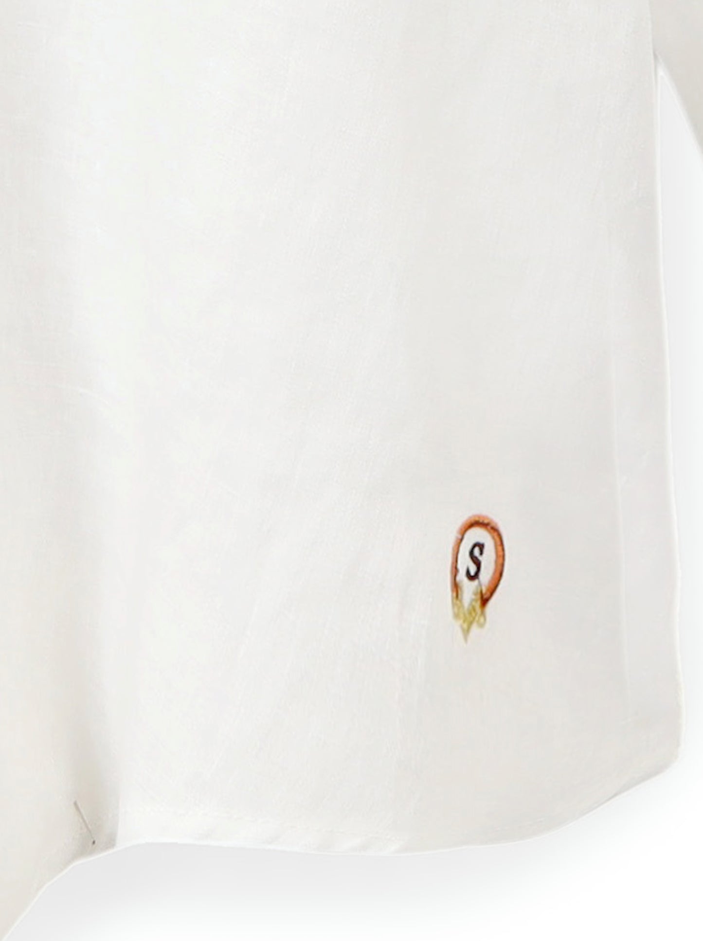 Classic button-down linen shirt