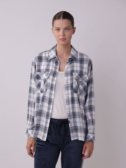 Checked Button Down Shirt