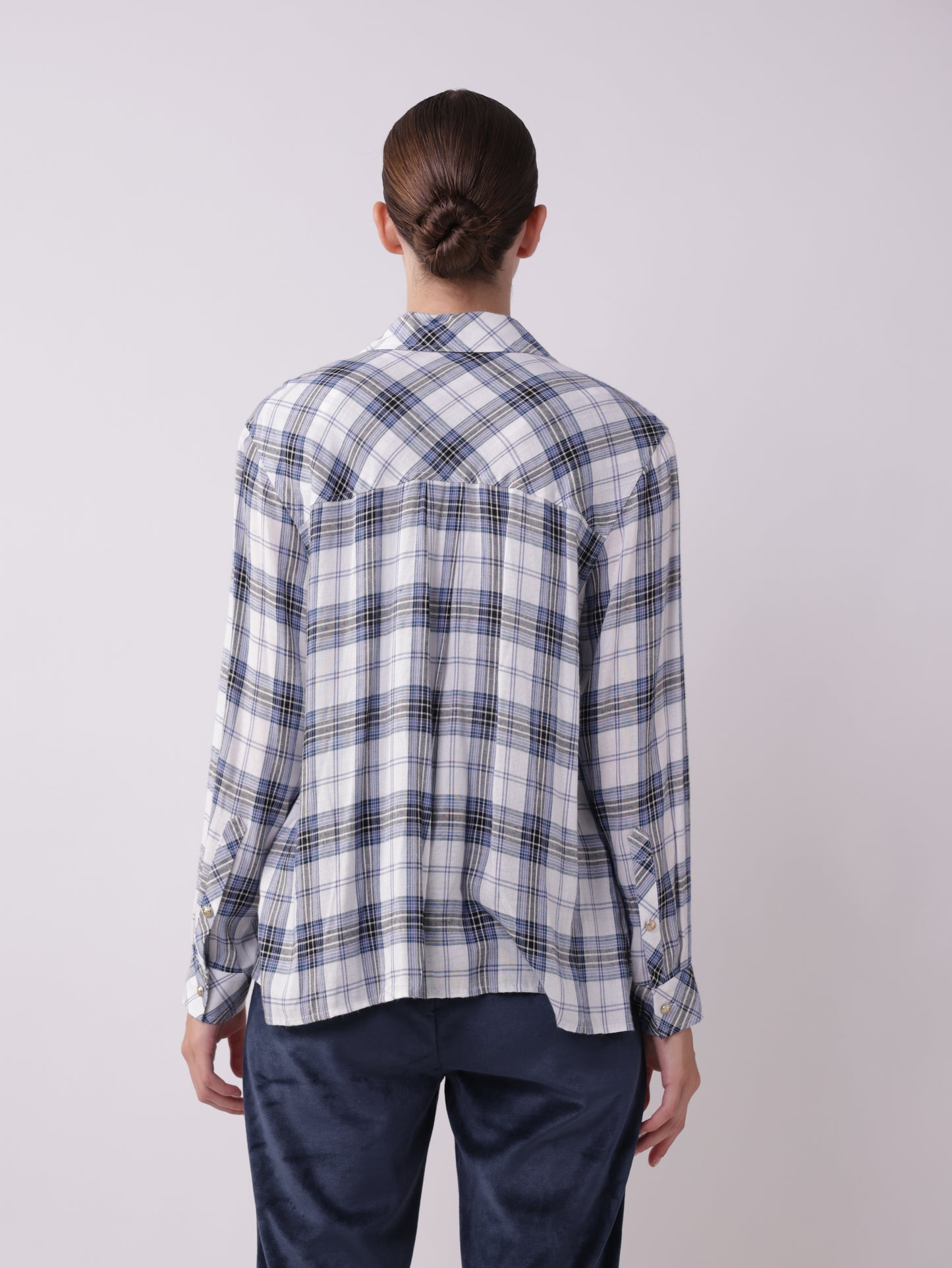 Checked Button Down Shirt