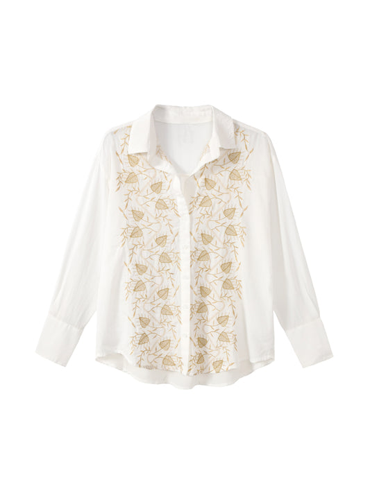 Bohemian Embroidered Shirt