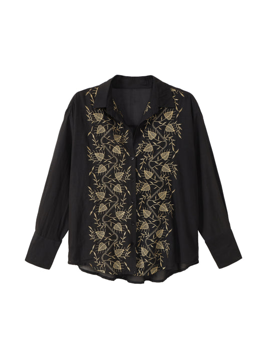 Bohemian Embroidered Shirt