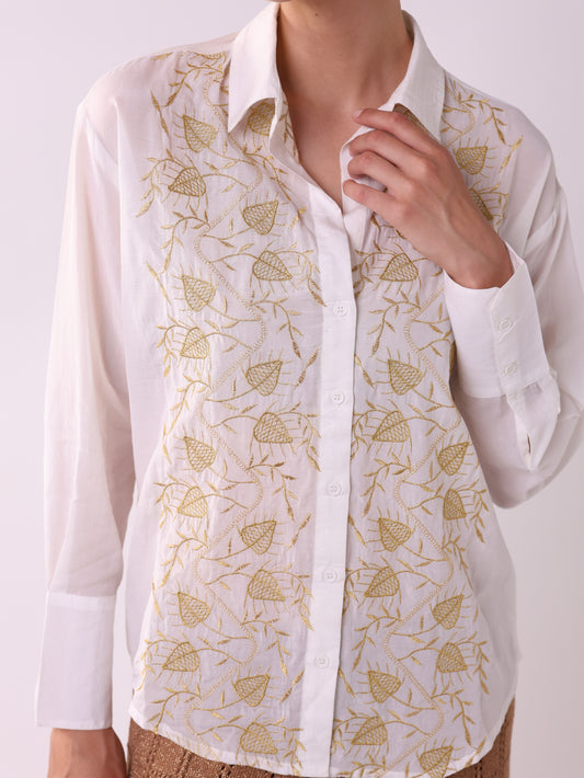 Bohemian Embroidered Shirt