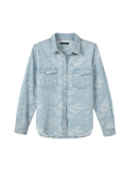 Buttoned Denim Shirt