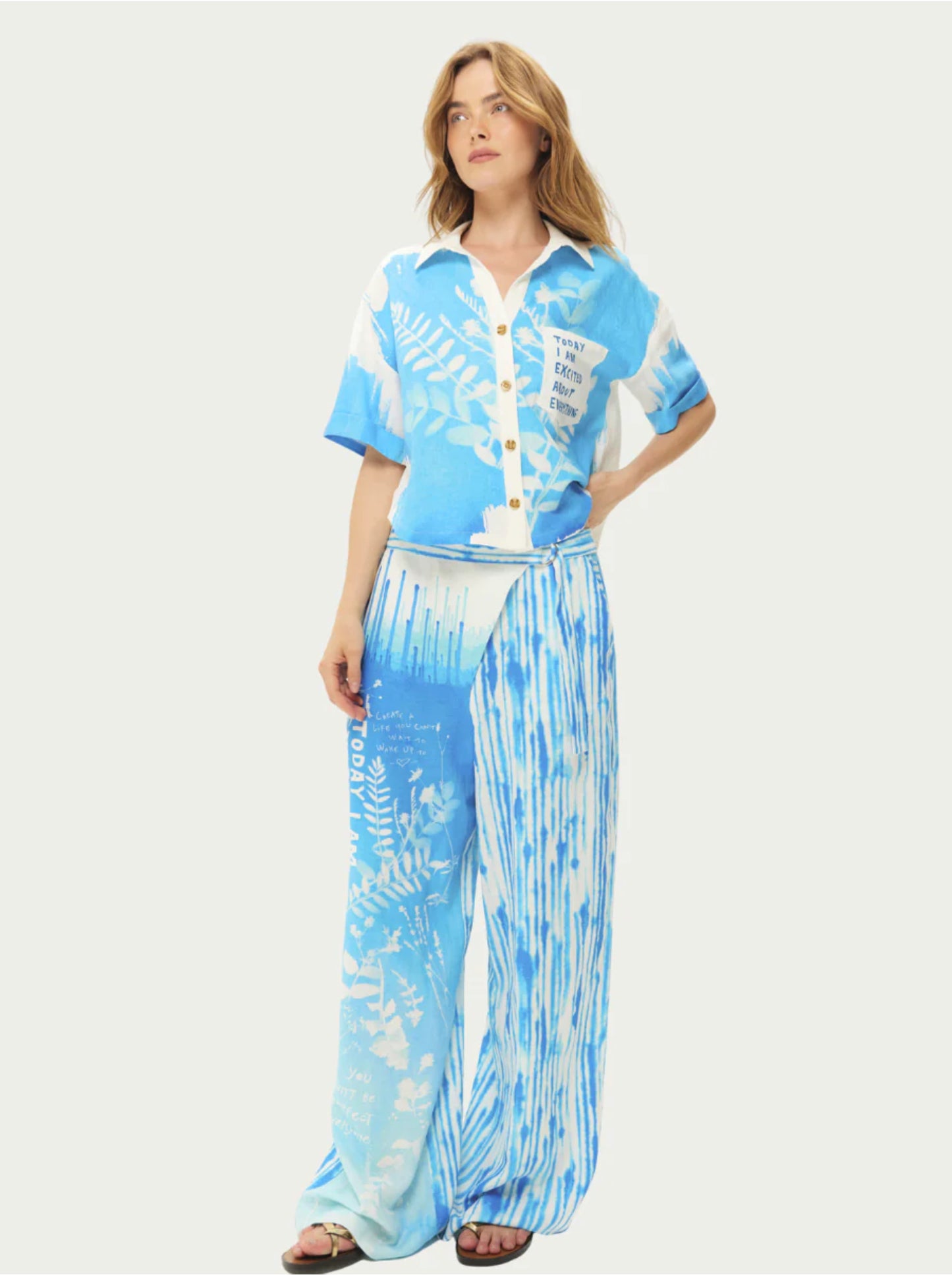 Aria Cropped Shirt