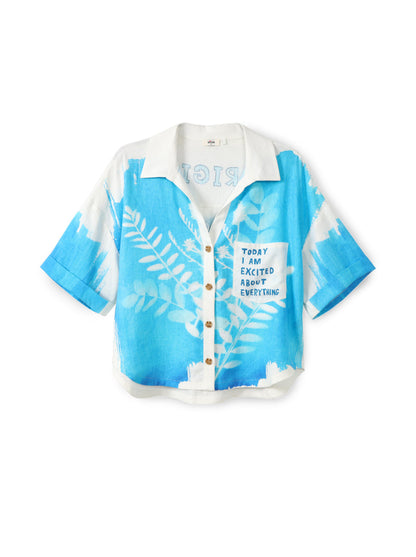 Aria Cropped Shirt