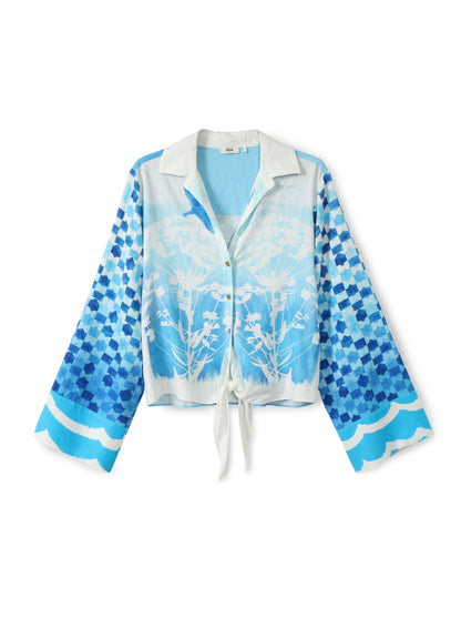 Ayla Tie Front Shirt