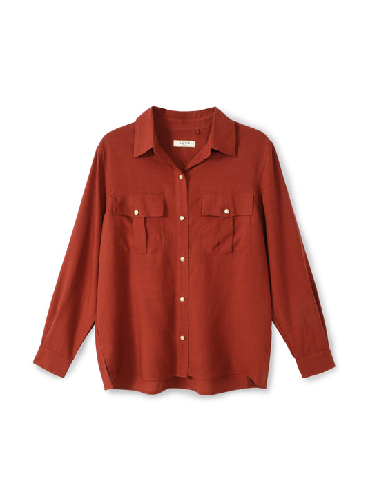 Men's Shirt with Gold Buttons