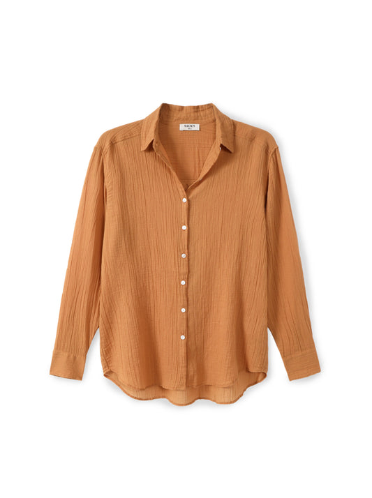 חולצת קרינקל מכופתרת