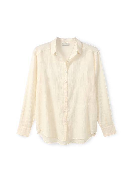 חולצת קרינקל מכופתרת