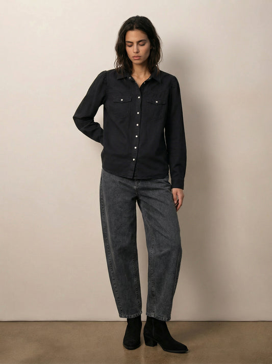 Western button-down shirt