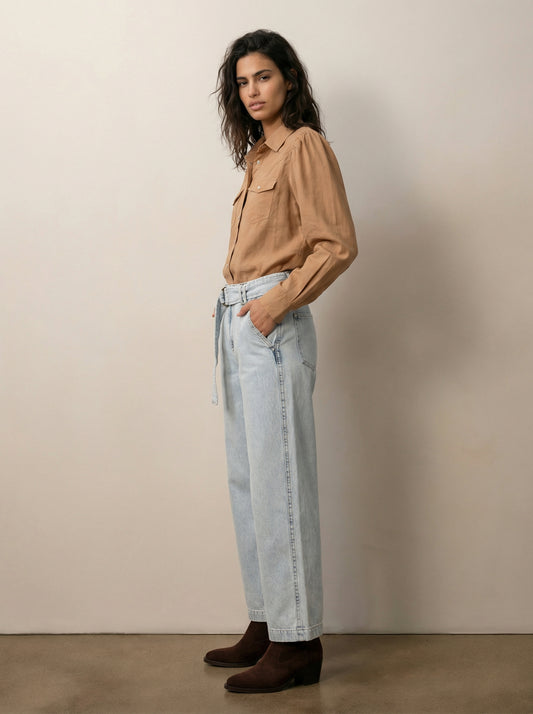 Western button-down shirt