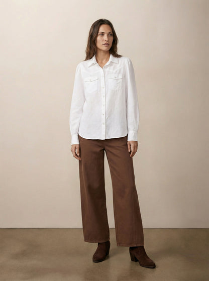 Western button-down shirt