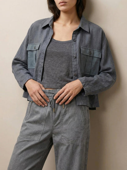 Utility shirt with pockets