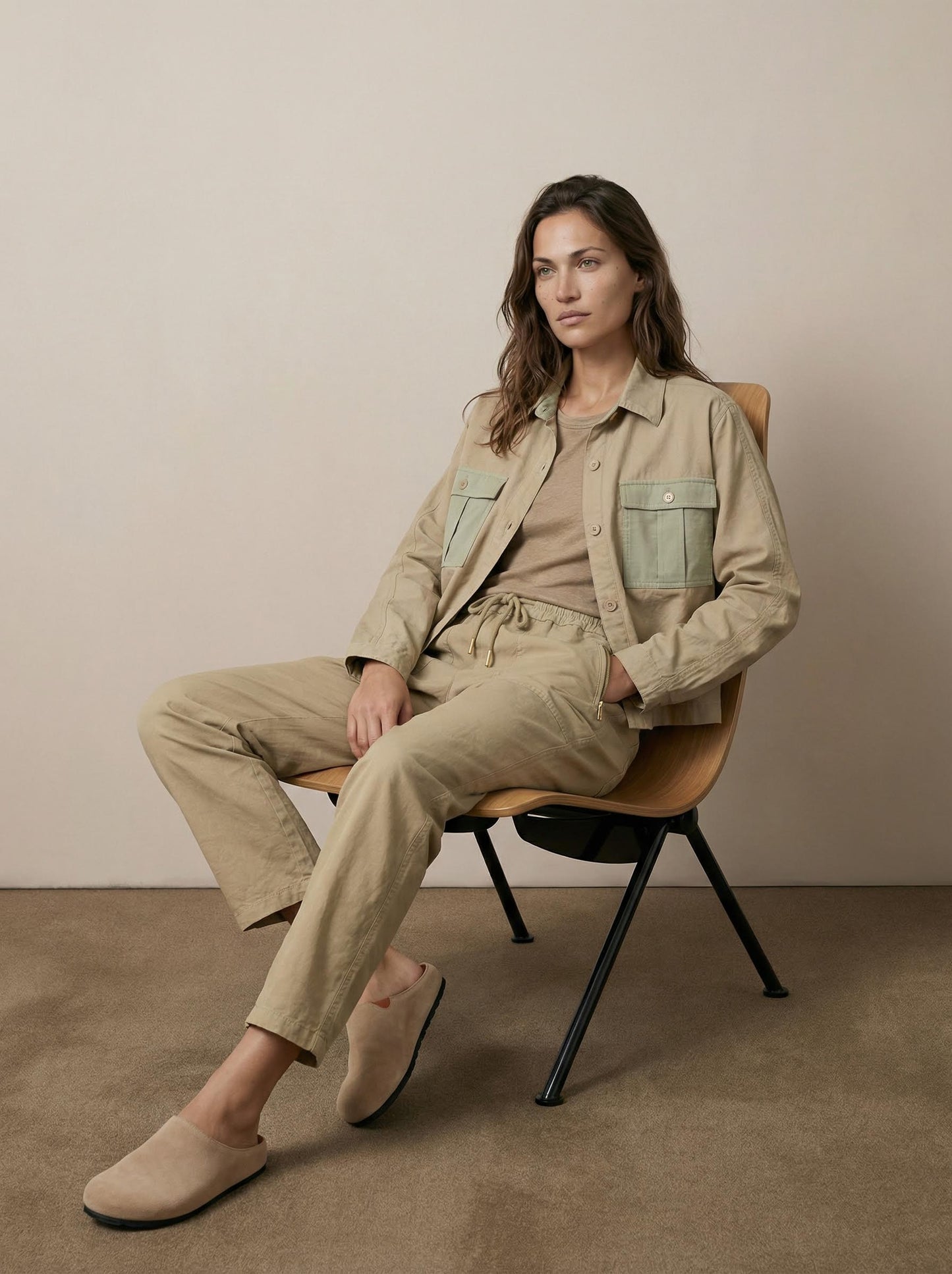 Utility shirt with pockets