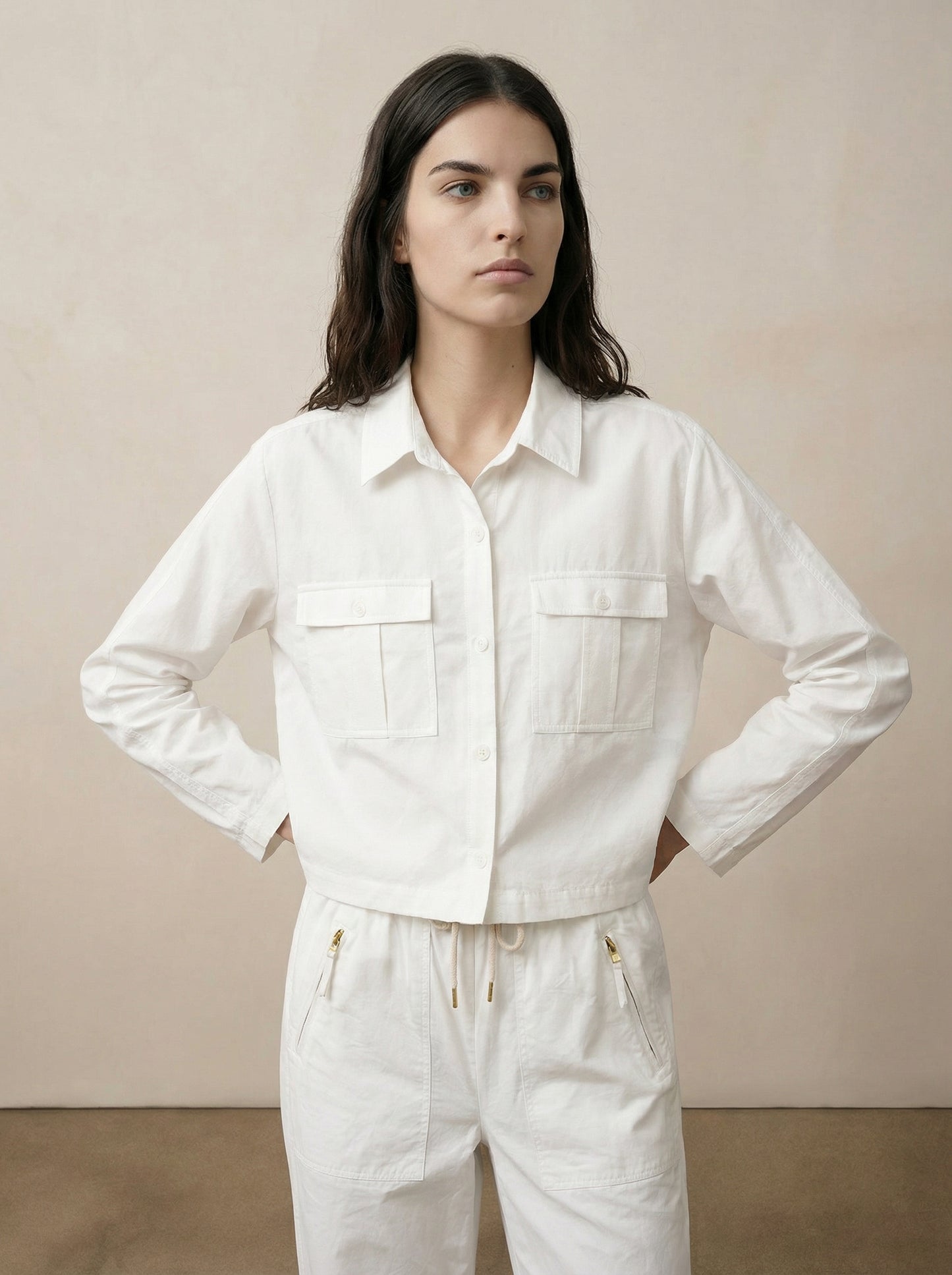 Utility shirt with pockets