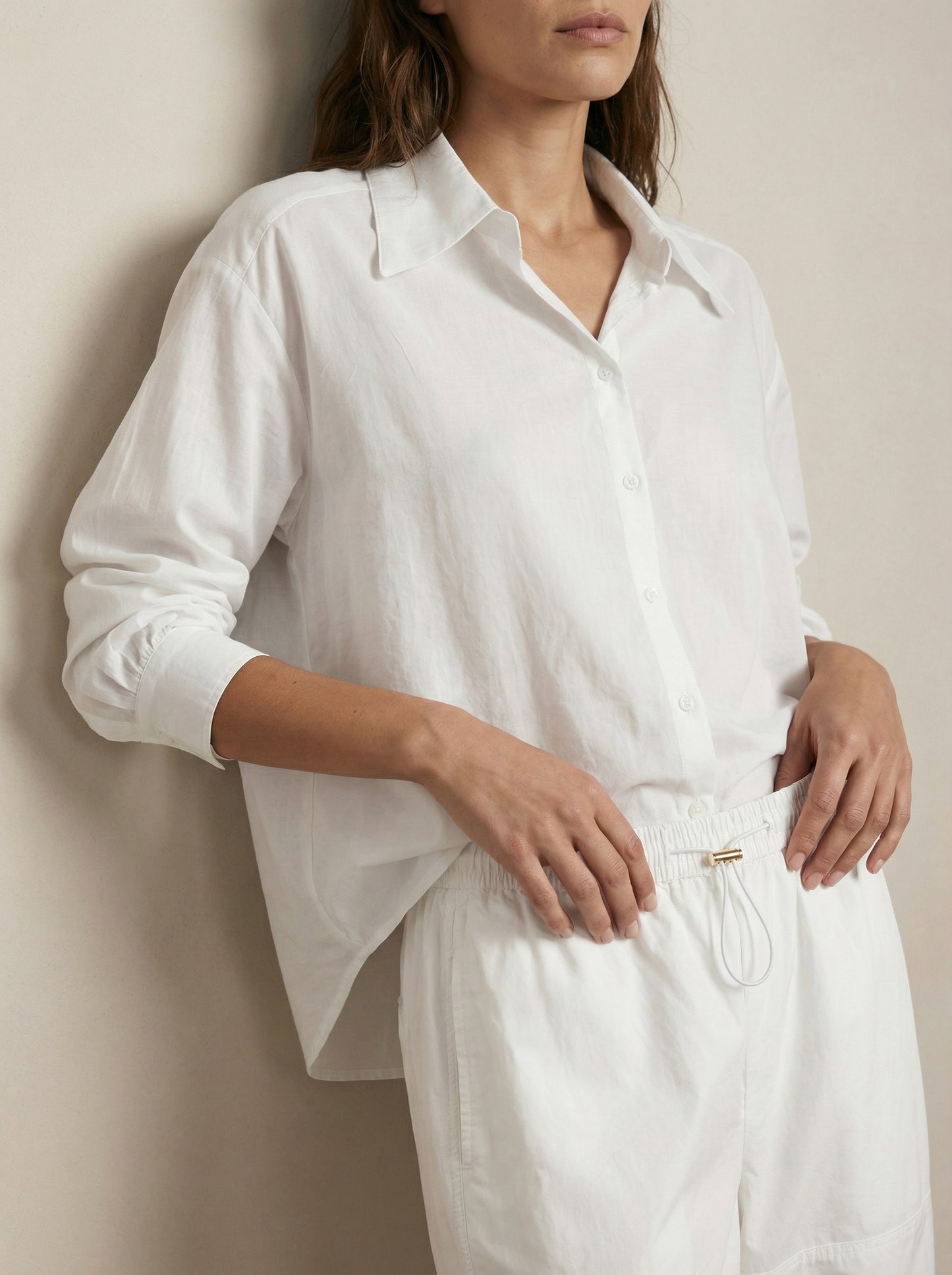 חולצת וואל מכופתרת