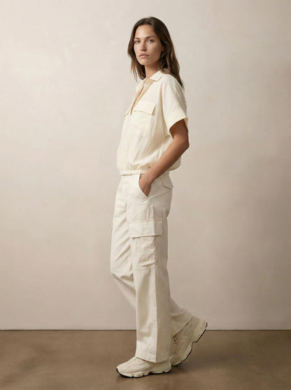 Utility Crop Shirt