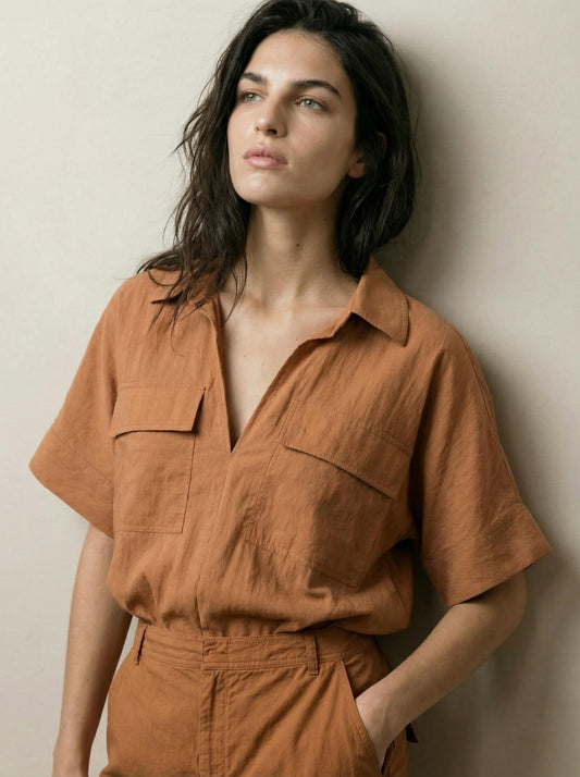 Utility Crop Shirt
